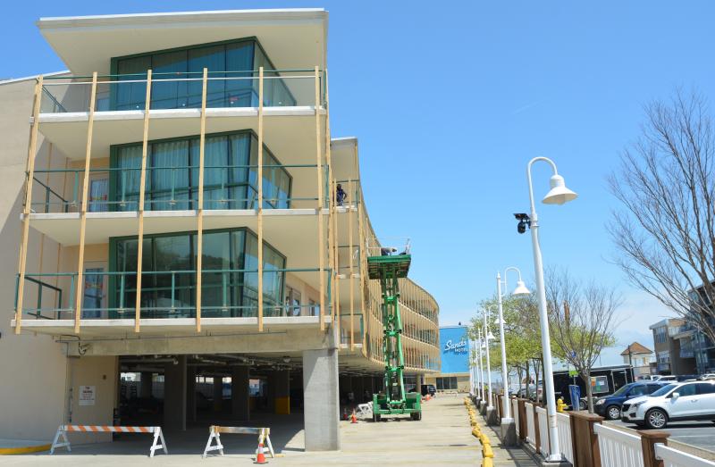 Rehoboth Beach’s Atlantic Sands getting an exterior facelift