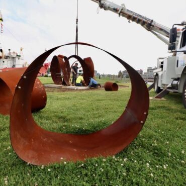 Sculpture removed from Lewes park