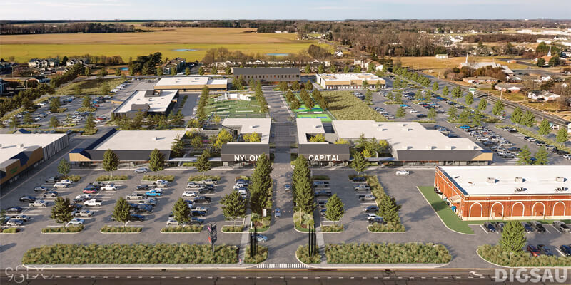 Community Bank opens as first tenant at Nylon Center