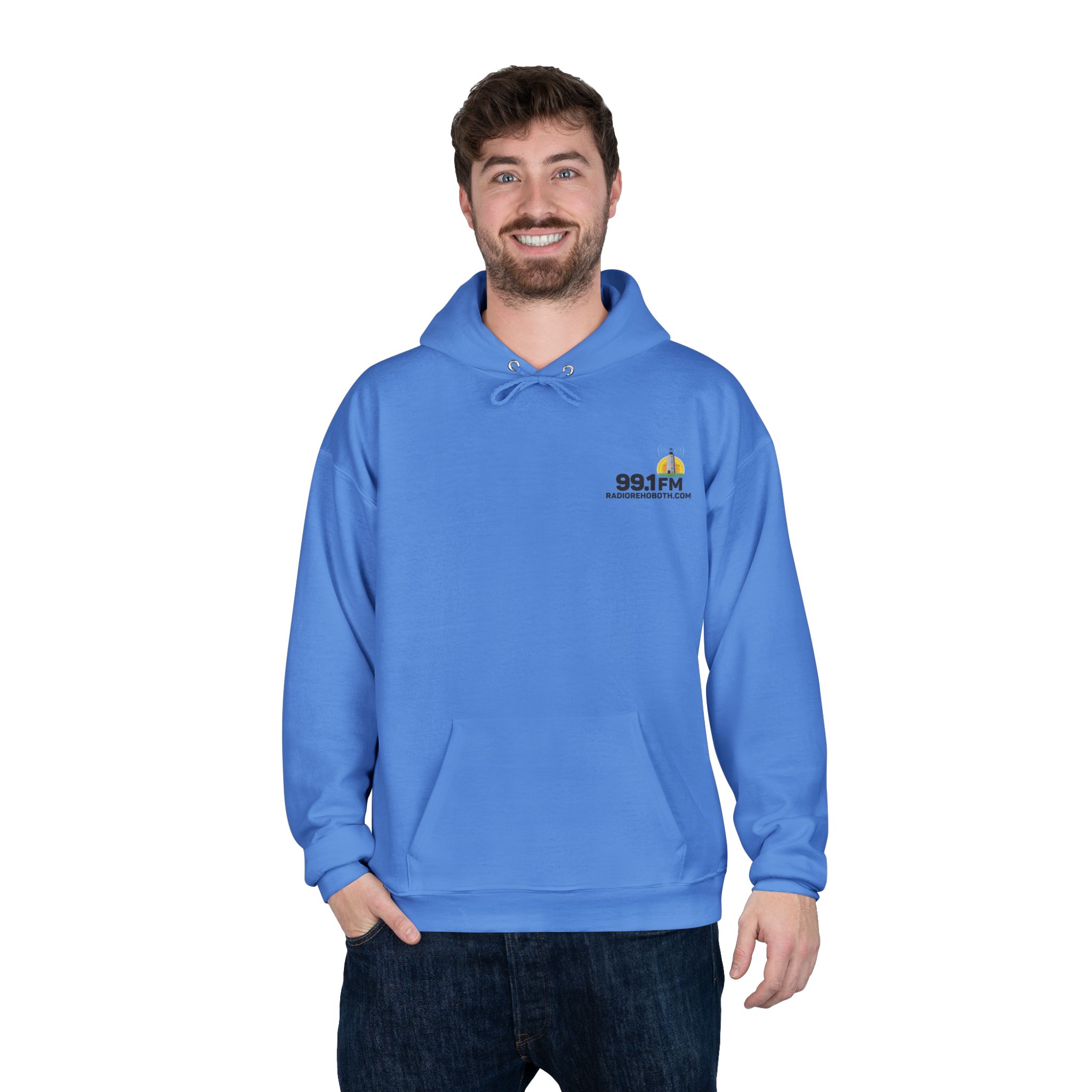 Unisex Eco-Friendly Community Radio Hoodie, Cozy Sweatshirt, Perfect for Radio Lovers, Gifts for Music Enthusiasts, Eco-Conscious Fashion - Image 4