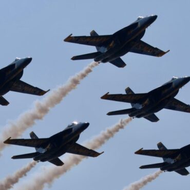 Blue Angels wow at rain-shortened OC Air Show weekend