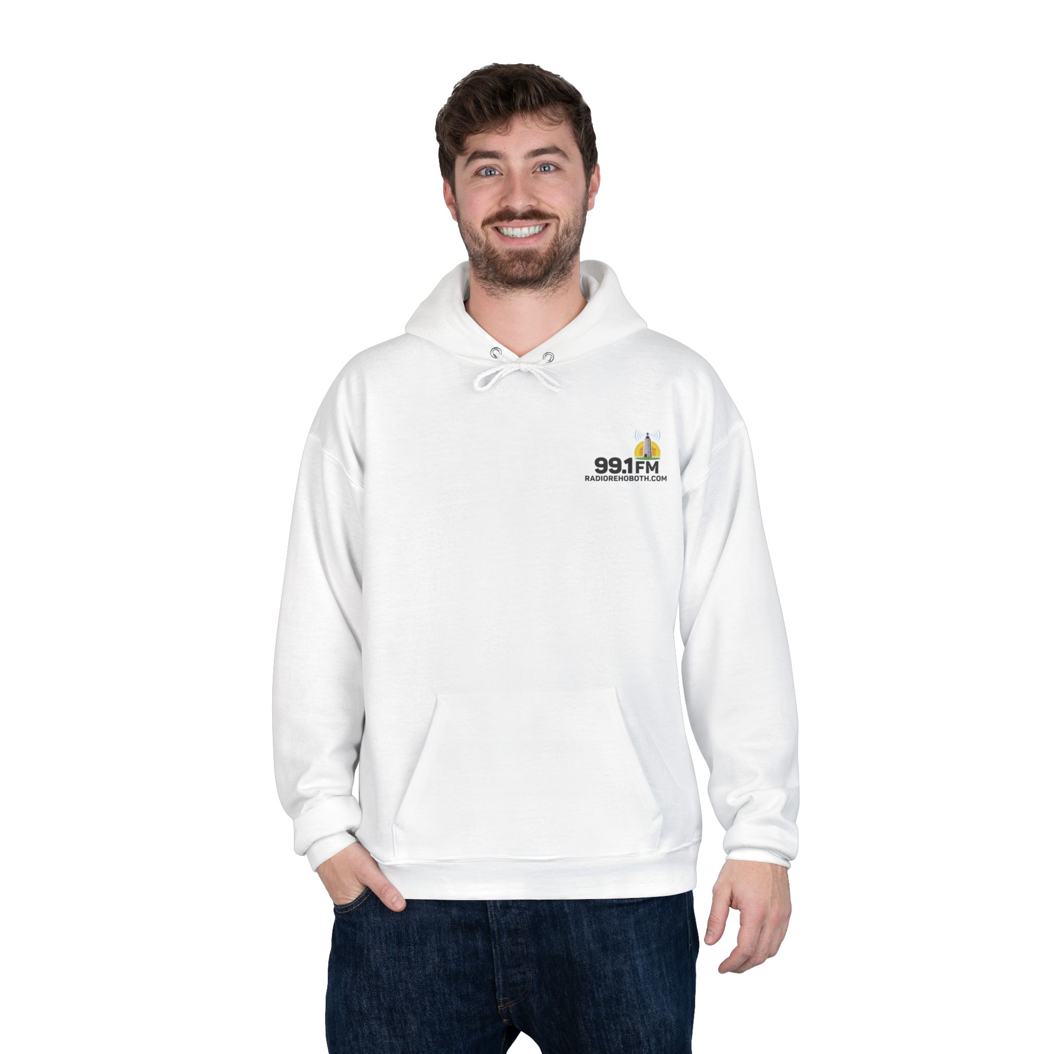 Unisex Eco-Friendly Community Radio Hoodie, Cozy Sweatshirt, Perfect for Radio Lovers, Gifts for Music Enthusiasts, Eco-Conscious Fashion - Image 8