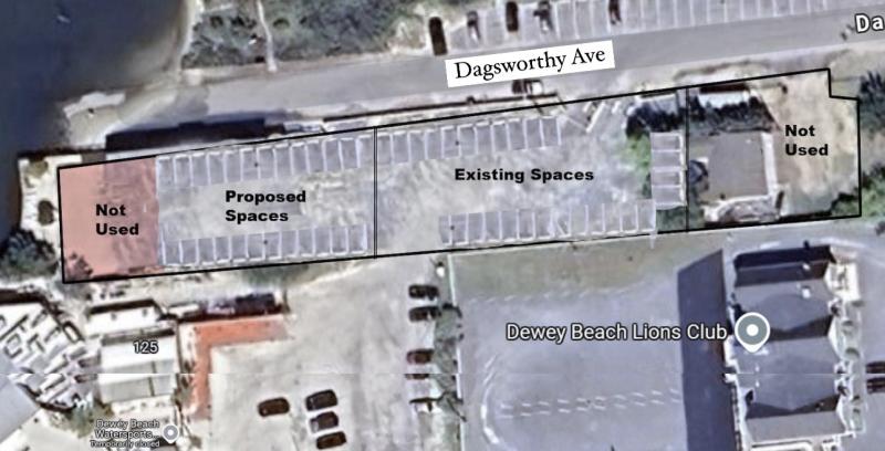 Dewey approves permit for public parking facility