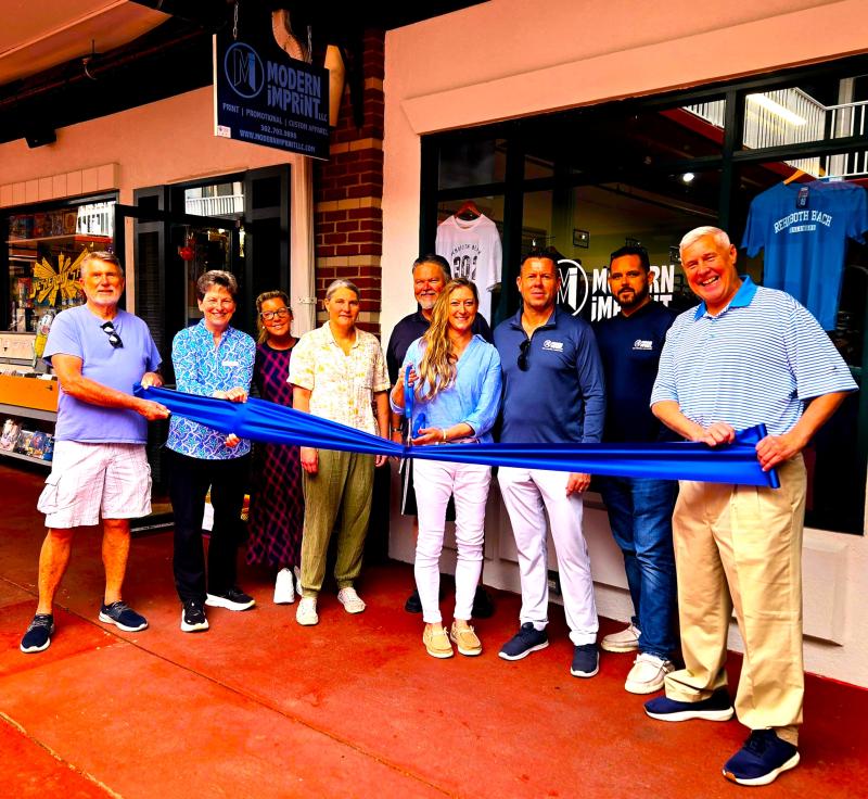 Modern Imprint celebrates ribbon cutting in Rehoboth Beach
