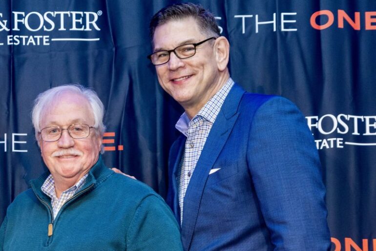 Long & Foster Realtor Bill Cullin networks at Top 100 retreat