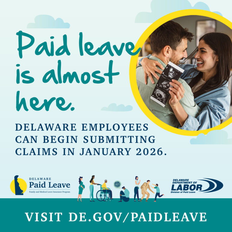 Delaware Paid Leave to open for claims in 2026