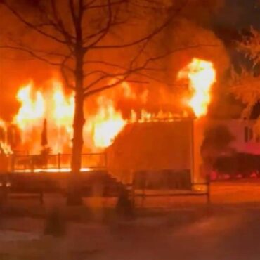 Home burns in Pot Nets