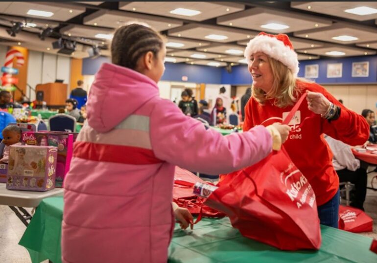 Kind to Kids Foundation hosts holiday celebration for 100 foster children