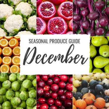 What’s in season: December | Produce guide with recipes!