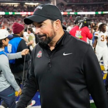 Ryan Day after Ohio State upset in CFP: ‘We put ourselves behind the 8-ball’