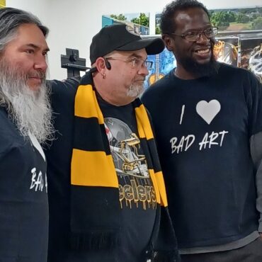 Artist inspires residents at Georgetown’s Pallet Village