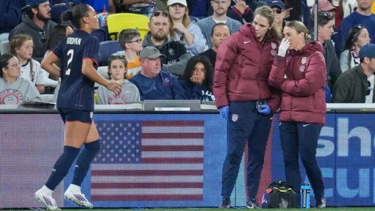 Experimental USWNT are inconsistent against Argentina but do enough as Trinity Rodman’s status remains unclear